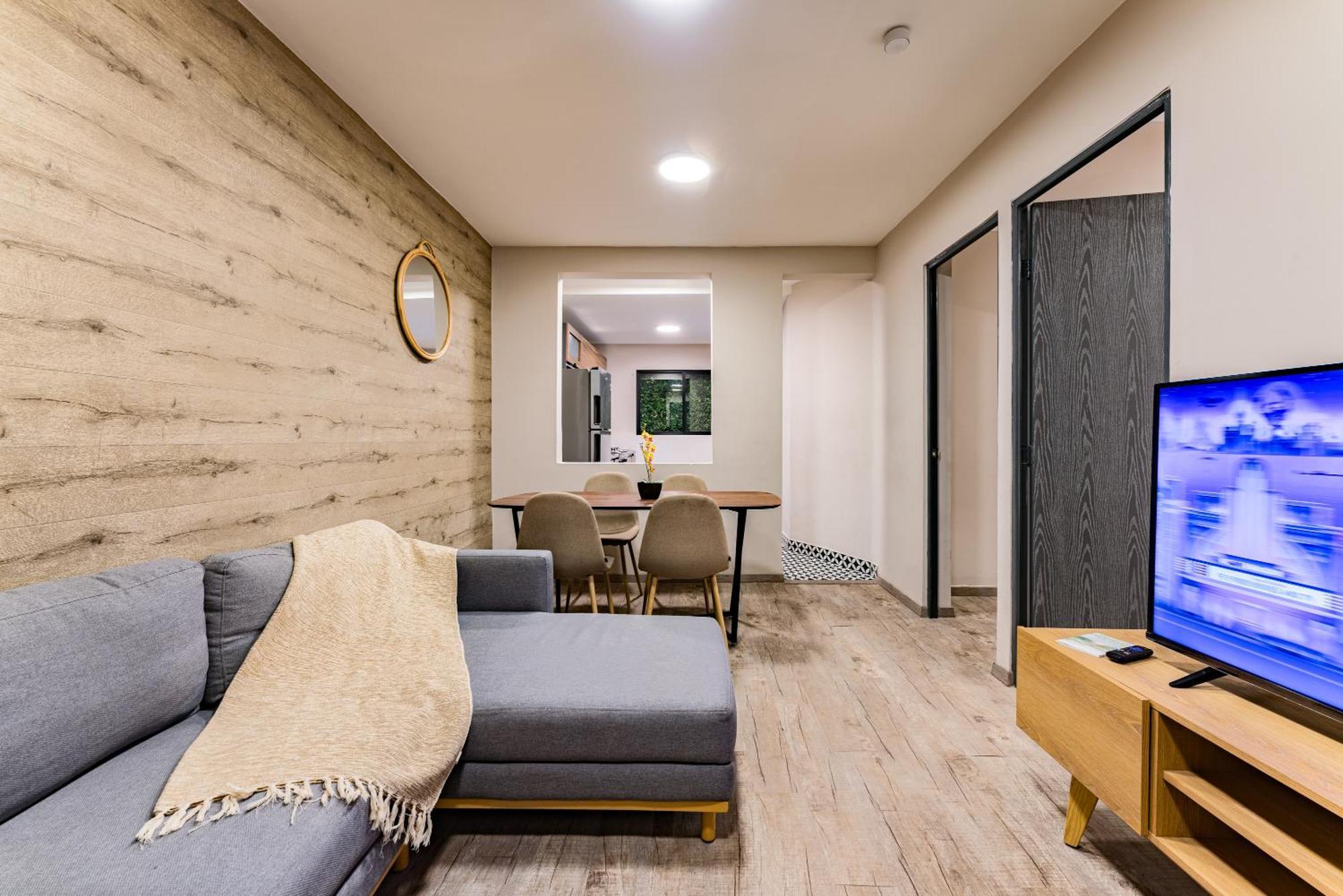 Tiny Desk By Vh Apartment Mexico City Bilik gambar